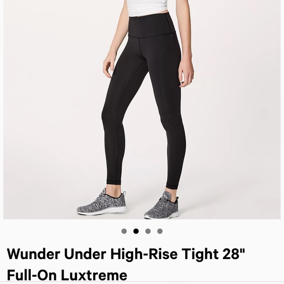 Lululemon Wunder Under Full-On Luxtreme 28”!!!!! - Picture 2 of 6